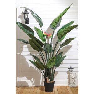 Living and Home 180cm Artificial Potted Bird of Paradise Palm Tree in Green Green Living and Home 180cm Artificial Potted Bird of Paradise Palm Tree in Green Green