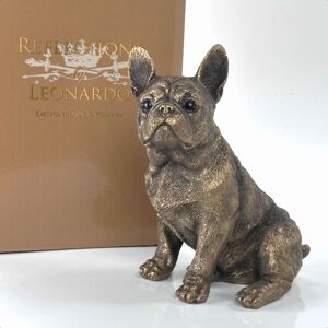 Animal Crackers Leonardo French Bulldog Figurine - Bronze Effect Animal Crackers Leonardo French Bulldog Figurine - Bronze Effect