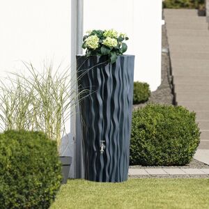 Charles Bentley Alana Flower 160L Water Butt in Dark Blue Dark Blue Charles Bentley Alana Flower 160L Water Butt in Dark Blue Dark Blue