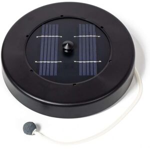 Primrose Solar Powered Pond Water Pump Oxygenator Floating Oxygen Aerator in Black Black Primrose Solar Powered Pond Water Pump Oxygenator Floating Oxygen Aerator in Black Black