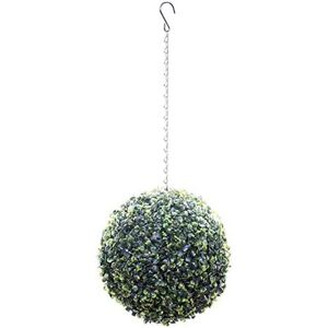 Primrose 28cm Solar Powered LED Artificial Topiary Ball 'The Little Buxus Ball' in Green Green Primrose 28cm Solar Powered LED Artificial Topiary Ball 'The Little Buxus Ball' in Green Green