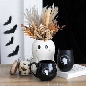 Garden Greatness Ceramic Halloween Ghost Flower Vase Decor in White Size: 1 Pack White 1 Pack Garden Greatness Ceramic Halloween Ghost Flower Vase Decor in White Size: 1 Pack White 1 Pack