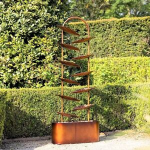 Primrose Monsaraz Tiered Cascading Zinc Water Feature 153cm in Bronze Bronze Primrose Monsaraz Tiered Cascading Zinc Water Feature 153cm in Bronze Bronze