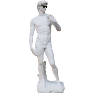 Gifts Direct 2 U Cool Dave Michelangelo David Statue with Sunglasses - White Ornament 31cm White Gifts Direct 2 U Cool Dave Michelangelo David Statue with Sunglasses - White Ornament 31cm White