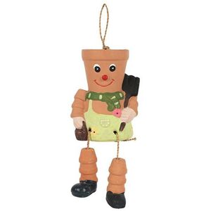 Something Different Terracotta Pot Man Planter Multicolor Something Different Terracotta Pot Man Planter Multicolor