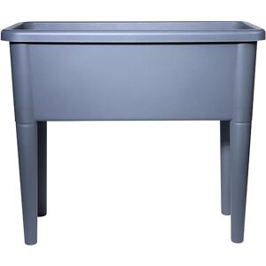 simpa Raised Bed Plastic Trough Planters in Grey Grey simpa Raised Bed Plastic Trough Planters in Grey Grey