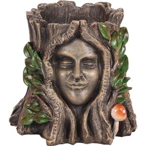 Something Different Women's The Green Goddess Plant Pot in Light Brown Light Brown Something Different Women's The Green Goddess Plant Pot in Light Brown Light Brown