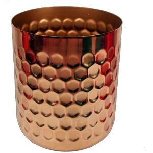 Leaf Honeycomb Metal Planter - Copper - 18cm x 15.5cm Size: 18 cm x 15.5 cm Copper 18 cm x 15.5 cm Leaf Honeycomb Metal Planter - Copper - 18cm x 15.5cm Size: 18 cm x 15.5 cm Copper 18 cm x 15.5 cm