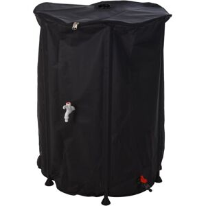 idooka 250L Collapsible Water Butt with Tap & Hose Connector in Black Black idooka 250L Collapsible Water Butt with Tap & Hose Connector in Black Black