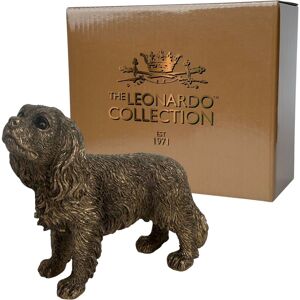 Animal Crackers King Charles Spaniel Dog Figurine, Leonardo Reflections Bronzed, Gift Boxed in Bronze Bronze Animal Crackers King Charles Spaniel Dog Figurine, Leonardo Reflections Bronzed, Gift Boxed in Bronze Bronze
