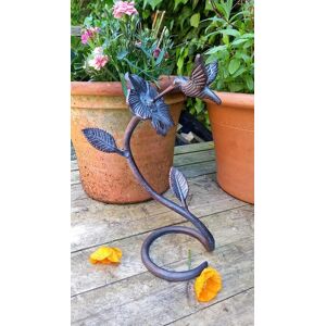 Inspirational Gifting Hummingbird Garden Sculpture Statue Ornament Decor in Bronze Bronze Inspirational Gifting Hummingbird Garden Sculpture Statue Ornament Decor in Bronze Bronze