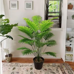 FURNOS Artificial 72CM Tall Decorative Palm Plant in Green Green FURNOS Artificial 72CM Tall Decorative Palm Plant in Green Green