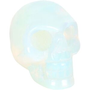 Something Different Dark Matter Opalite Skull Crystal in White White Something Different Dark Matter Opalite Skull Crystal in White White