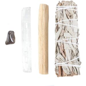 Something Different Negative Energy Hematite Smudge Kit (Pack of 6) Multicolor Something Different Negative Energy Hematite Smudge Kit (Pack of 6) Multicolor