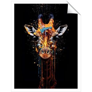 Warren Reed - Designer Giraffe Face Splashart Unframed Art Print Size: W20" x H30" Multicolor W20" x H30" Warren Reed - Designer Giraffe Face Splashart Unframed Art Print Size: W20" x H30" Multicolor W20" x H30"