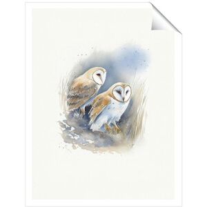 Warren Reed - Designer Barn Ano Owls Watercolour Unframed Art Print Size: W20" x H30" Multicolor W20" x H30" Warren Reed - Designer Barn Ano Owls Watercolour Unframed Art Print Size: W20" x H30" Multicolor W20" x H30"