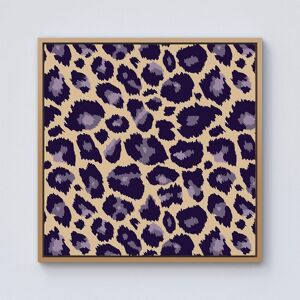 Warren Reed - Designer Leopard Print Framed Canvas in Light Brown Size: W16" x H16" Light Brown W16" x H16" Warren Reed - Designer Leopard Print Framed Canvas in Light Brown Size: W16" x H16" Light Brown W16" x H16"