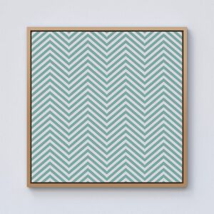 Warren Reed - Designer Geometric Chevron Pattern Framed Canvas in Light Brown Size: w10 inch x h10 inch Light Brown w10 inch x h10 inch Warren Reed - Designer Geometric Chevron Pattern Framed Canvas in Light Brown Size: w10 inch x h10 inch Light Brown w10 inch x h10 inch