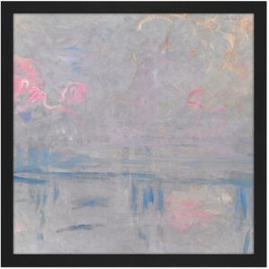Artery8 Wall Art Print Monet Claude Charing Cross Bridge Crossed Square Framed Picture 16X16 Inch in Black Size: W16" x H16" Black W16" x H16" Artery8 Wall Art Print Monet Claude Charing Cross Bridge Crossed Square Framed Picture 16X16 Inch in Black Size: W16" x H16" Black W16" x H16"