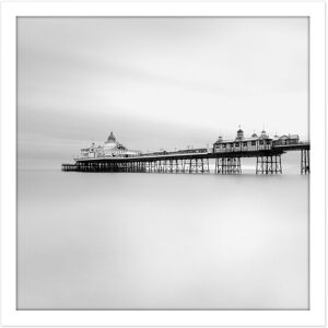 Artery8 Wall Art Print Warby Eastbourne Pier Sussex Sea Photo Square Framed Picture 16X16 Inch in White Size: W16" x H16" White W16" x H16" Artery8 Wall Art Print Warby Eastbourne Pier Sussex Sea Photo Square Framed Picture 16X16 Inch in White Size: W16" x H16" White W16" x H16"