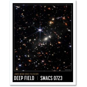 Artery8 Wall Art Print NASA James Webb Space Telescope First Deep Field Smacs 0723 Volans Constellation Galaxy Image Art Framed Size: W12" x H16" White W12" x H16" Artery8 Wall Art Print NASA James Webb Space Telescope First Deep Field Smacs 0723 Volans Constellation Galaxy Image Art Framed Size: W12" x H16" White W12" x H16"