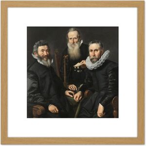 Artery8 De Keyser Portrait Board Of Governors 8X8 Inch Square Wooden Framed Wall Art Print Picture with Mount in Light Oak Light Oak Artery8 De Keyser Portrait Board Of Governors 8X8 Inch Square Wooden Framed Wall Art Print Picture with Mount in Light Oak Light Oak