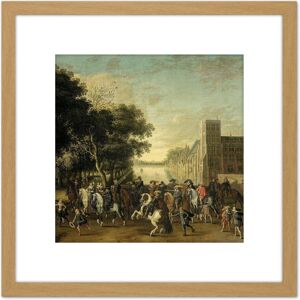 Artery8 Van Hillegaert Princes Maurits Frederick Henry 8X8 Inch Square Wooden Framed Wall Art Print Picture with Mount in Light Oak Light Oak Artery8 Van Hillegaert Princes Maurits Frederick Henry 8X8 Inch Square Wooden Framed Wall Art Print Picture with Mount in Light Oak Light Oak