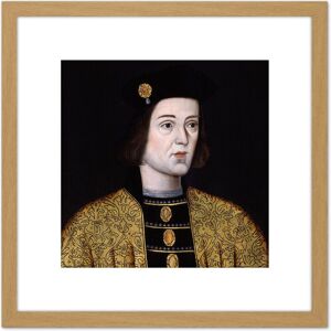 Artery8 Anonymous Portrait King Edward IV England Painting 8X8 Inch Square Wooden Framed Wall Art Print Picture with Mount in Light Oak Light Oak Artery8 Anonymous Portrait King Edward IV England Painting 8X8 Inch Square Wooden Framed Wall Art Print Picture with Mount in Light Oak Light Oak