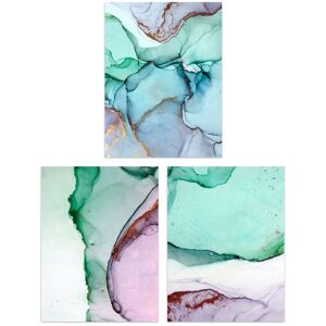 Artery8 Wall Art Print Abstract Green Pink Agate Stone Marble Set Of 3 s Bedroom Bathroom Aesthetic Microscope Photo A4 Multicolor A4 Artery8 Wall Art Print Abstract Green Pink Agate Stone Marble Set Of 3 s Bedroom Bathroom Aesthetic Microscope Photo A4 Multicolor A4
