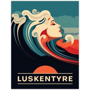 Artery8 Wall Art Print The Seaside Calls Luskentyre Beach Isle of Harris Scotland UK Sunset Woman of the Waves Sea Siren Ocean Poster Blue W12" x H16" Artery8 Wall Art Print The Seaside Calls Luskentyre Beach Isle of Harris Scotland UK Sunset Woman of the Waves Sea Siren Ocean Poster Blue W12" x H16"