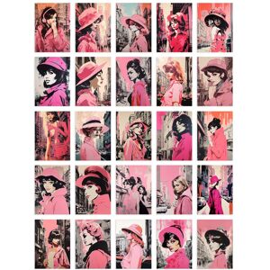 Artery8 Wall Art Print 50 Pcs Vintage Paris Chic Pink Aesthetic Collage Kit Women Fashion s A6 Set Pack 15x10 cm (6x4") Bedroom Decor Student Teen Pink 15x10 cm Artery8 Wall Art Print 50 Pcs Vintage Paris Chic Pink Aesthetic Collage Kit Women Fashion s A6 Set Pack 15x10 cm (6x4") Bedroom Decor Student Teen Pink 15x10 cm
