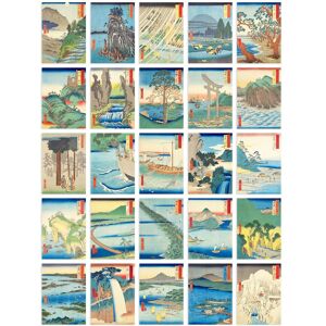 Artery8 Wall Art Print 50 Pcs Utagawa Hiroshige Japan Aesthetic Collage Kit Japanese Provinces Woodblock s A6 Set Pack 15x10 cm (6x4") Room Decor Multicolor 15x10 cm Artery8 Wall Art Print 50 Pcs Utagawa Hiroshige Japan Aesthetic Collage Kit Japanese Provinces Woodblock s A6 Set Pack 15x10 cm (6x4") Room Decor Multicolor 15x10 cm