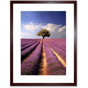 Artery8 Wall Art Print Lavender Field Provence France Photograph Lone Tree Beautiful Flower Purple Blooms Artwork Framed 9X7 Inch Size: W7" x H9" Brown W7" x H9" Artery8 Wall Art Print Lavender Field Provence France Photograph Lone Tree Beautiful Flower Purple Blooms Artwork Framed 9X7 Inch Size: W7" x H9" Brown W7" x H9"
