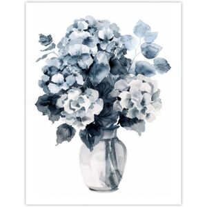 Artery8 Wall Art Print Flower Bouquet in Vase Monochrome Watercolour Poster Size: W12" x H16" Multicolor W12" x H16" Artery8 Wall Art Print Flower Bouquet in Vase Monochrome Watercolour Poster Size: W12" x H16" Multicolor W12" x H16"