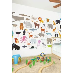 Origin Murals Animal Collection Wall Mural Size: W300 cm x H240 cm Multicolor W300 cm x H240 cm Origin Murals Animal Collection Wall Mural Size: W300 cm x H240 cm Multicolor W300 cm x H240 cm