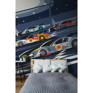 Origin Murals Sports Cars Wall Mural in Navy Size: W300 cm x H240 cm Navy W300 cm x H240 cm Origin Murals Sports Cars Wall Mural in Navy Size: W300 cm x H240 cm Navy W300 cm x H240 cm