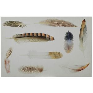 Orsina Feather Wall Plaque, Elegant Wooden Sign With Delicate Feather Illustration, Natural Tones Add Soft, Serene in White White Orsina Feather Wall Plaque, Elegant Wooden Sign With Delicate Feather Illustration, Natural Tones Add Soft, Serene in White White