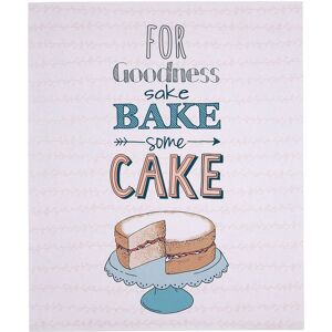 Orsina Bake Some Cake Wall Plaque, Playful Pastel Design With Bold Baking-Inspired Typography, Adds Whimsy And in White White Orsina Bake Some Cake Wall Plaque, Playful Pastel Design With Bold Baking-Inspired Typography, Adds Whimsy And in White White
