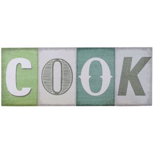 Premier Housewares Cook Wall Plaque - Multi-coloured - 38x15cm - Wall Plaque Premier Housewares Cook Wall Plaque - Multi-coloured - 38x15cm - Wall Plaque