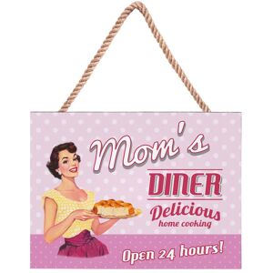 Orsina Doris Wall Plaque, Rustic Wooden Sign With Vintage-Style Typography, Natural Finish Brings Warmth in Pink Pink Orsina Doris Wall Plaque, Rustic Wooden Sign With Vintage-Style Typography, Natural Finish Brings Warmth in Pink Pink