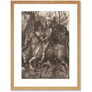 Artery8 - Albrecht Durer Knight Death Devil - Framed Wall Art Artery8 - Albrecht Durer Knight Death Devil - Framed Wall Art