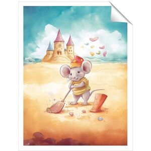 Warren Reed - Designer Mouse On A Beach Holiday Unframed Art Print Size: W12" x H16" Multicolor W12" x H16" Warren Reed - Designer Mouse On A Beach Holiday Unframed Art Print Size: W12" x H16" Multicolor W12" x H16"