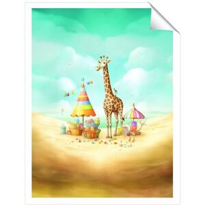 Warren Reed - Designer Giraffe On A Beach Holiday Unframed Art Print Size: W12" x H16" Multicolor W12" x H16" Warren Reed - Designer Giraffe On A Beach Holiday Unframed Art Print Size: W12" x H16" Multicolor W12" x H16"