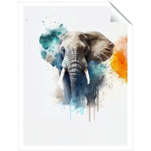 Warren Reed - Designer Majestic Elephant Splashart Unframed Art Print Size: W8" x H10" Multicolor W8" x H10" Warren Reed - Designer Majestic Elephant Splashart Unframed Art Print Size: W8" x H10" Multicolor W8" x H10"