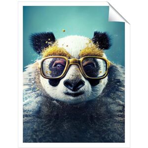 Warren Reed - Designer Panda With Golden Glasses Splashart Unframed Art Print Size: W16" x H24" Multicolor W16" x H24" Warren Reed - Designer Panda With Golden Glasses Splashart Unframed Art Print Size: W16" x H24" Multicolor W16" x H24"
