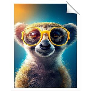 Warren Reed - Designer Meerkat With Glasses Splashart Unframed Art Print Size: W8" x H10" Multicolor W8" x H10" Warren Reed - Designer Meerkat With Glasses Splashart Unframed Art Print Size: W8" x H10" Multicolor W8" x H10"