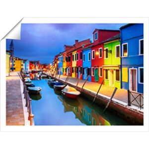 Warren Reed - Designer Burano Island Evening Unframed Art Print Size: W16" x H24" Multicolor W16" x H24" Warren Reed - Designer Burano Island Evening Unframed Art Print Size: W16" x H24" Multicolor W16" x H24"