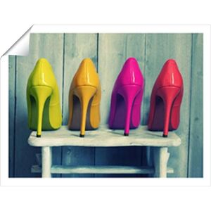 Warren Reed - Designer Retro Shoe Collection Unframed Art Print Size: W20" x H30" Multicolor W20" x H30" Warren Reed - Designer Retro Shoe Collection Unframed Art Print Size: W20" x H30" Multicolor W20" x H30"