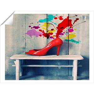 Warren Reed - Designer Retro Red Shoes Unframed Art Print Size: W8" x H10" Multicolor W8" x H10" Warren Reed - Designer Retro Red Shoes Unframed Art Print Size: W8" x H10" Multicolor W8" x H10"