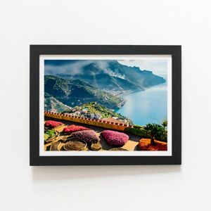 Warren Reed - Designer Amalfi Coast, Ravello, Italy Framed Art Print in Black Size: W8" x H10" Black W8" x H10" Warren Reed - Designer Amalfi Coast, Ravello, Italy Framed Art Print in Black Size: W8" x H10" Black W8" x H10"